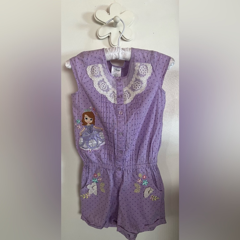 Disney Sofia the first romper. Like new